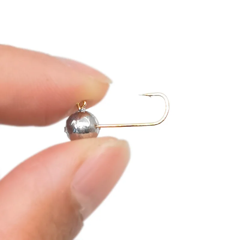 OUTKIT 10 Mini Đầu Jig Móc Roc - đánh giá và giá Fishing Hook Barbless