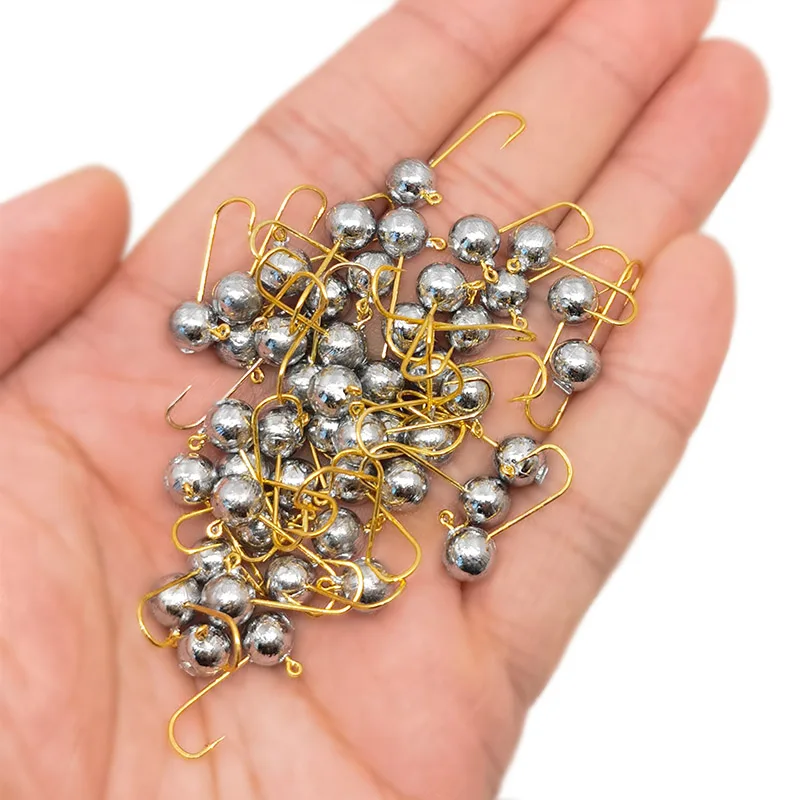 OUTKIT 10 Mini Đầu Jig Móc Roc - đánh giá và giá Fishing Hook Barbless