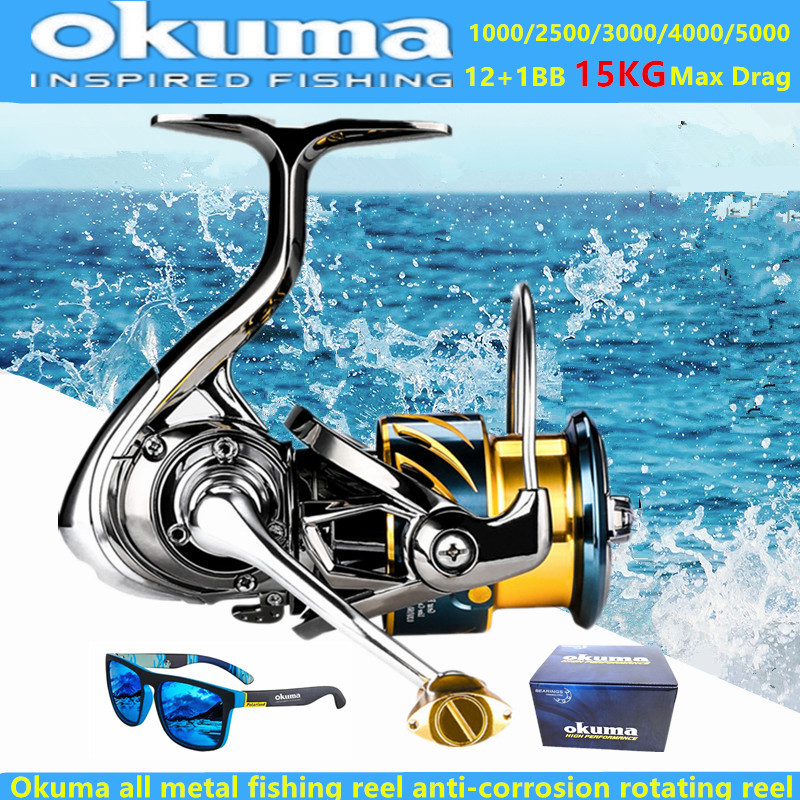 Okuma All Metal Fishing Reel 1 - đánh giá và giá Abu Garcia Reel Max