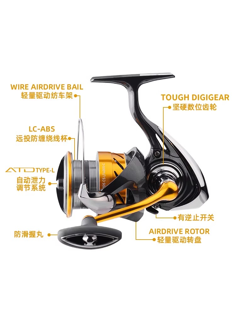 24 DAIWA REVROS CS LT Spinning - đánh giá và giá Kastking Reel Zephyr