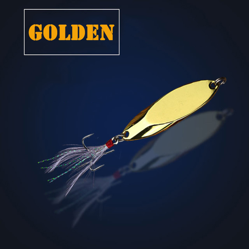 X-Vây 2.5-42G Kim Loại Spoon L - đánh giá và giá Fishing Hook Treble