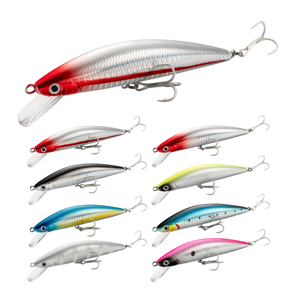 Fishing Lure Sinking Minnow 13 - đánh giá và giá Fishing Hook Treble