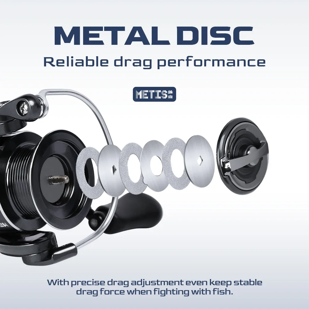 TSURINOYA METIS 1000 2000 3000 - đánh giá và giá Kastking Reel Zephyr