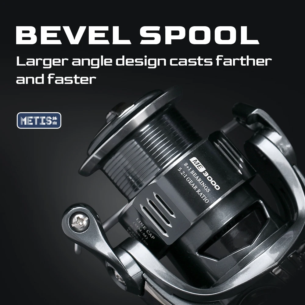 TSURINOYA METIS 1000 2000 3000 - đánh giá và giá Kastking Reel Zephyr
