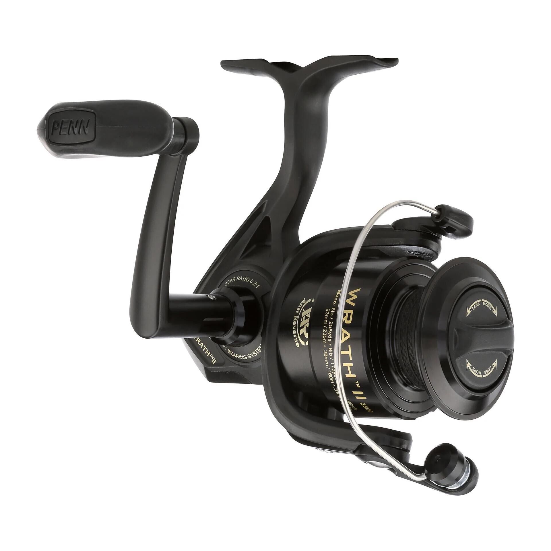 PENN WRATH II Spinning Reel 25 - đánh giá và giá Penn Reel Battle