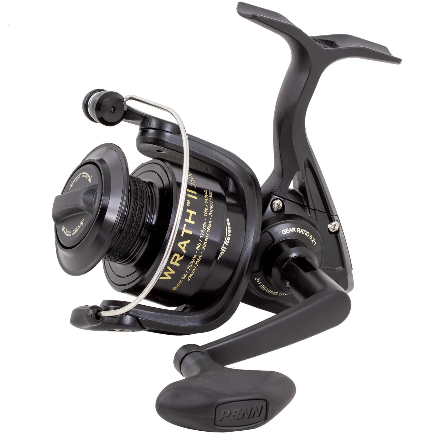 PENN WRATH II Spinning Reel 25 - đánh giá và giá Penn Reel Battle