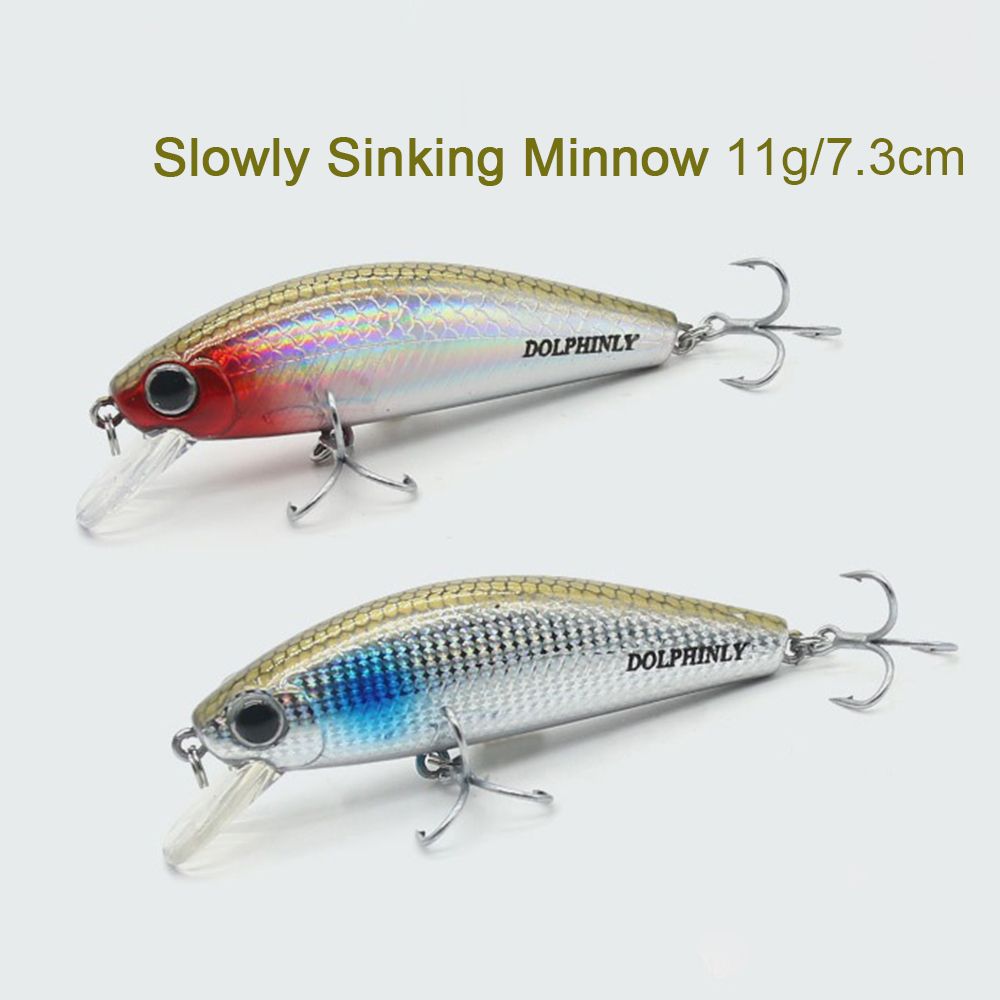 Sinking Minnow Fishing Lures 1 - đánh giá và giá Fishing Hook Treble