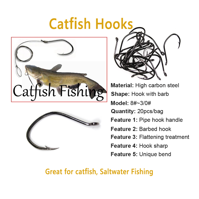 Wifreo 20 Chiếc Hình Chữ V Cá  - đánh giá và giá Fishing Hook Assortment