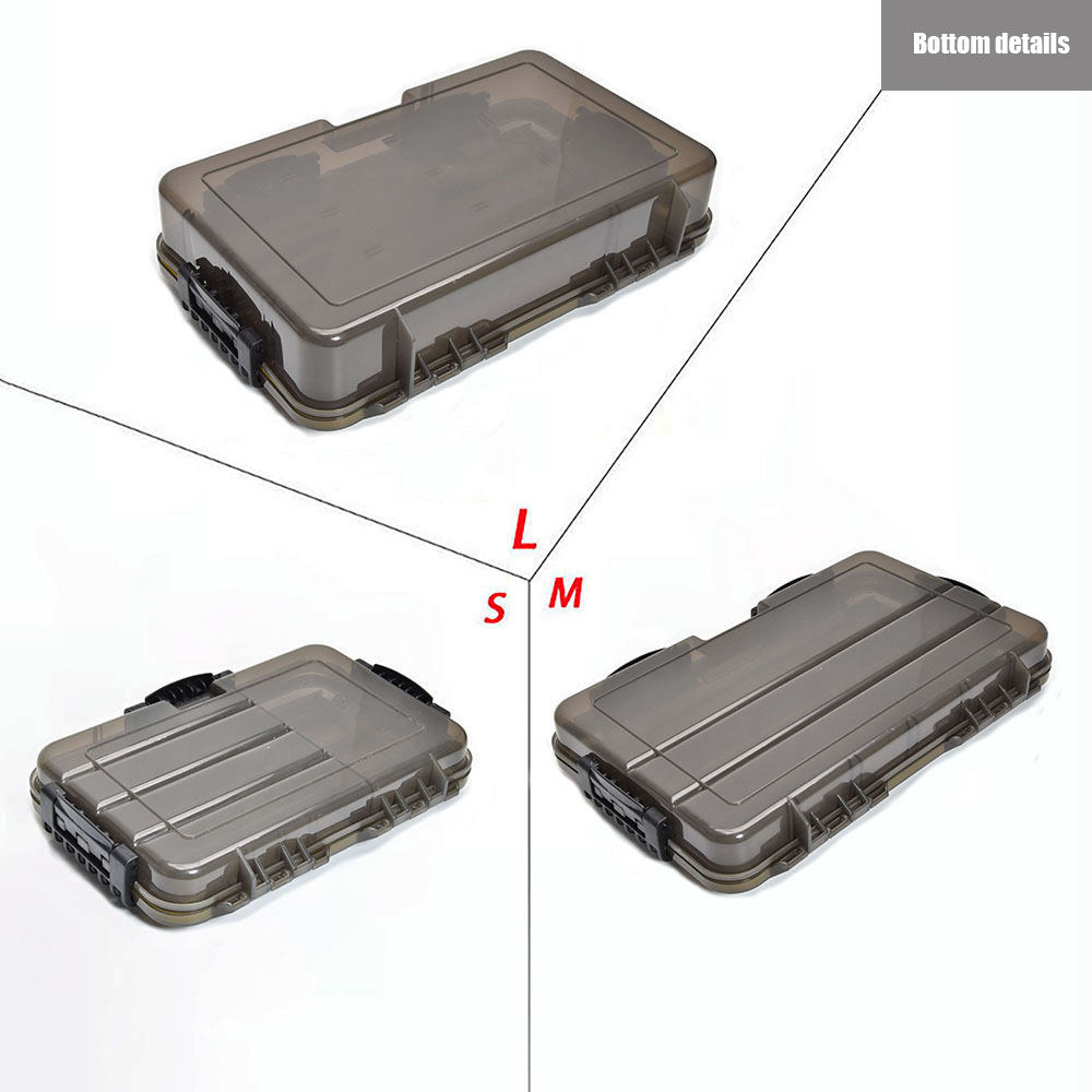 Waterproof Fishing Tackle Box  - đánh giá và giá Fishing Hook Size