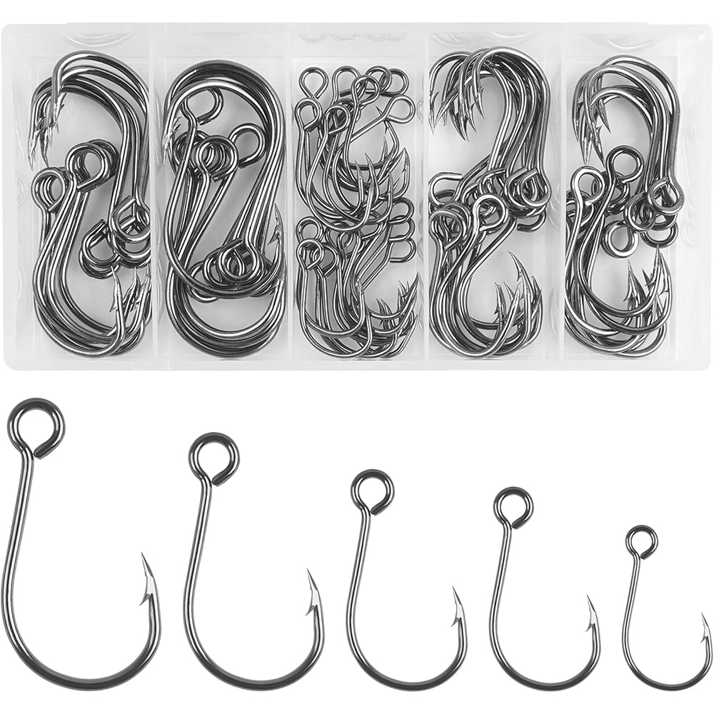 70Pcs Fishing Inline Single Ho - đánh giá và giá Fishing Hook Circle