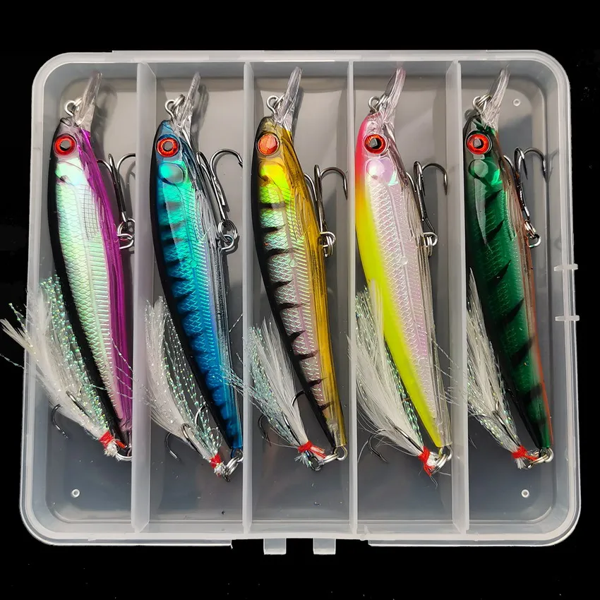5pcs/box Laser 3D Eyes Bionic  - đánh giá và giá Fishing Hook