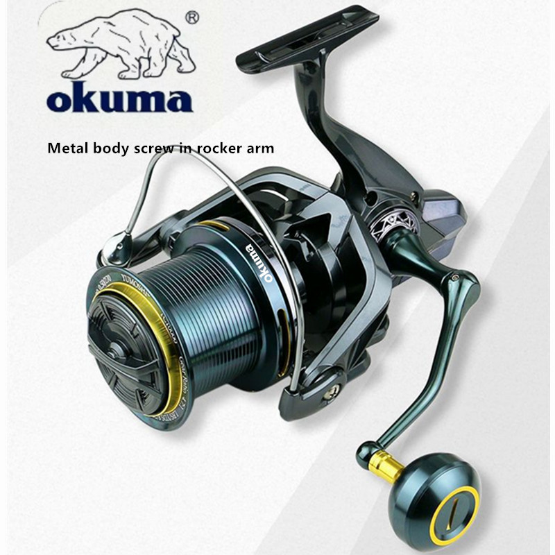 OKUMA Fishing Reel 9000-14000  - đánh giá và giá Abu Garcia Reel Max