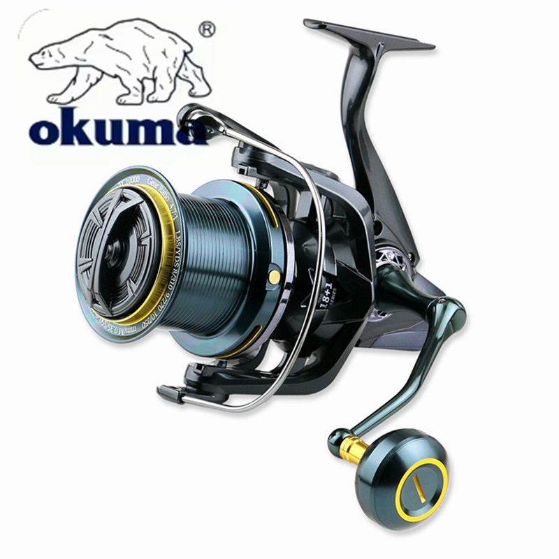 OKUMA Fishing Reel 9000-14000  - đánh giá và giá Abu Garcia Reel Max