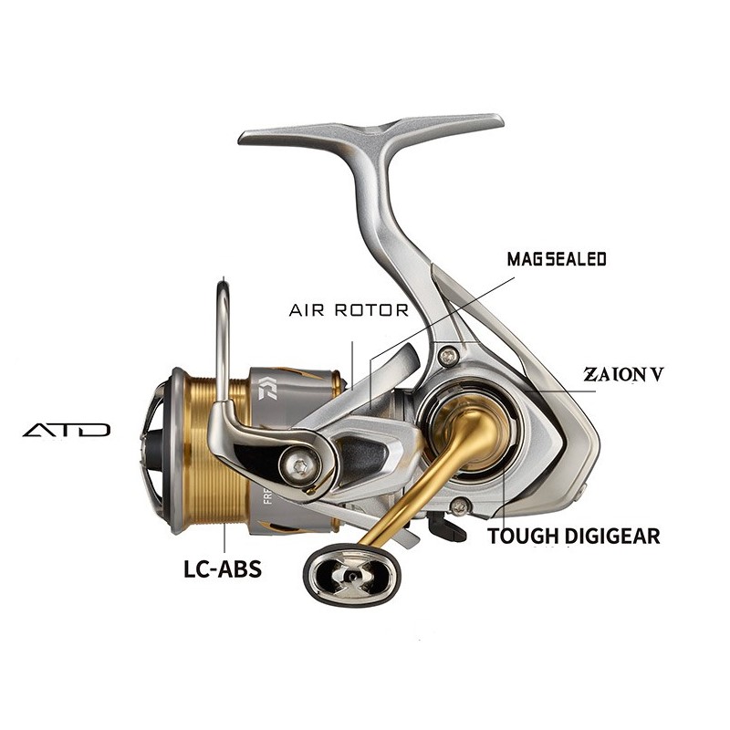 DAIWA 21 FREAMS LT Spinning Fi - đánh giá và giá Daiwa Reel Bg