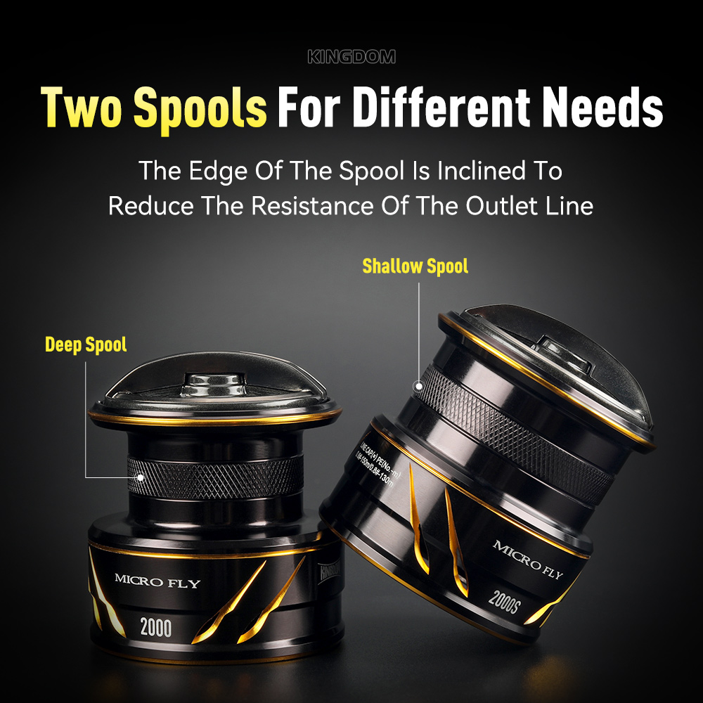 Kingdom Micro Fly Pro Fishing  - đánh giá và giá Kastking Reel Zephyr