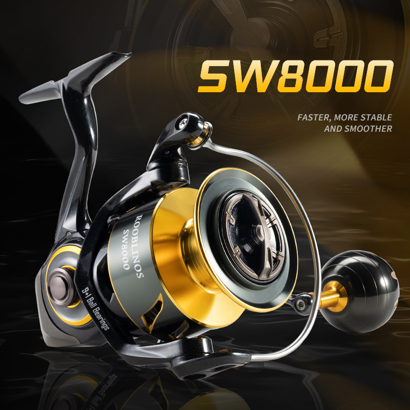Rooblinos SW Spinning Reel Ult - đánh giá và giá Abu Garcia Reel Max