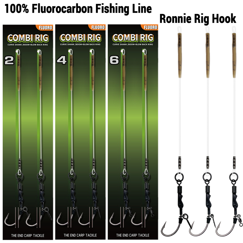 6PCS/10PCS Ronnie rig 3 Styles - đánh giá và giá Fishing Hook Assortment